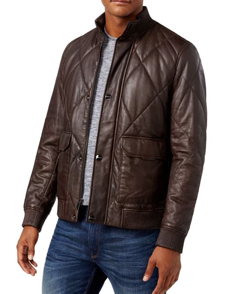 michael kors mens biker jacket